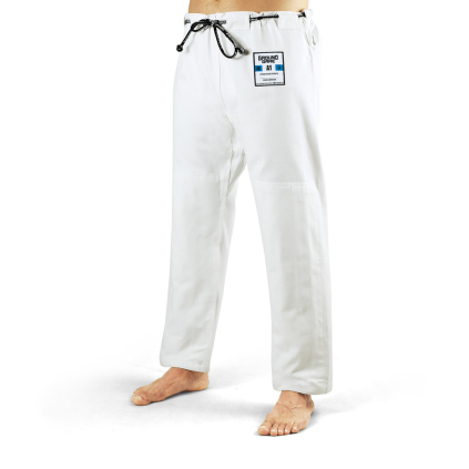 Kalhoty k BJJ kimonu Ground Game BREAKER 2.0 - bílé (Velikost A1)
