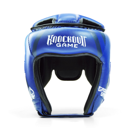 Kick box přilba Ground Game Kickboxing Ground - modrá (Velikost S)