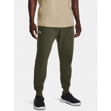 panske teplaky under armour rival fleece jogers khaki f1