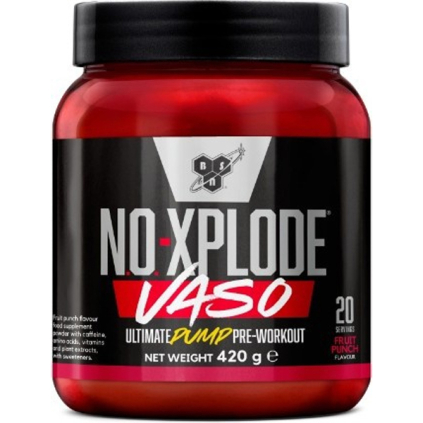 BSN nutrition N.O.-Xplode Vaso  420 g (Varianta N.O.-Xplode Vaso  420 g - fruit punch)