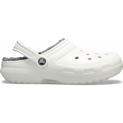 Crocs Classic Lined Clog White/Grey