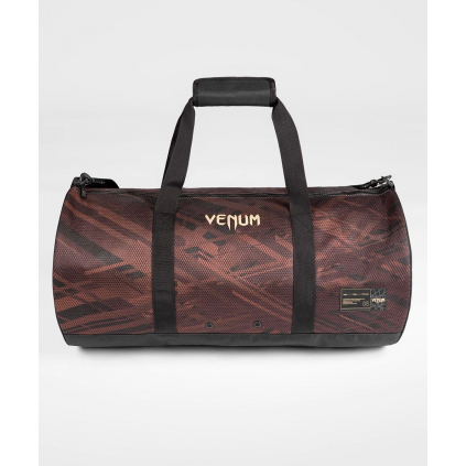 sportovni taska venum tecmo 2 duffle bag dark brown f1