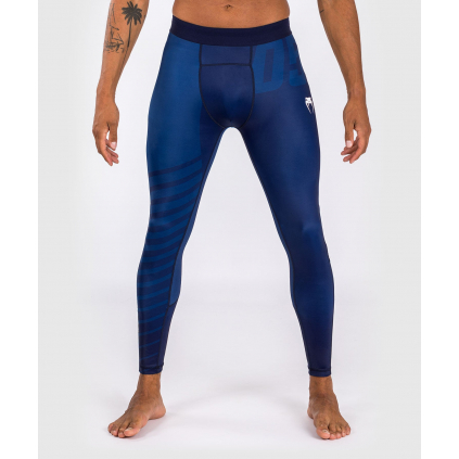 Pánské sportovní kompresní legíny Venum Sport 05 - Blue/Yellow (Velikost S)
