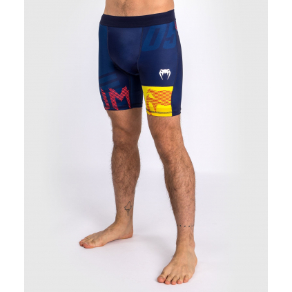 Pánské kompresní šortky Venum Sport 05 Vale Tudo - Blue/Yellow (Velikost S)