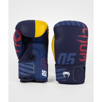 Boxerské rukavice Venum Sport 05 - Blue/Yellow