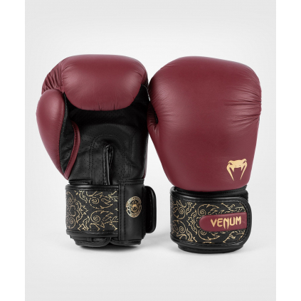 Boxerské rukavice Venum Power 2.0 - Burgundy/Black