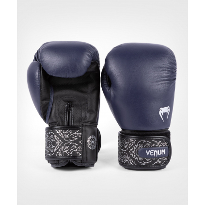 Boxerské rukavice Venum Power 2.0 - Navy Blue/Black (Velikost 8oz)