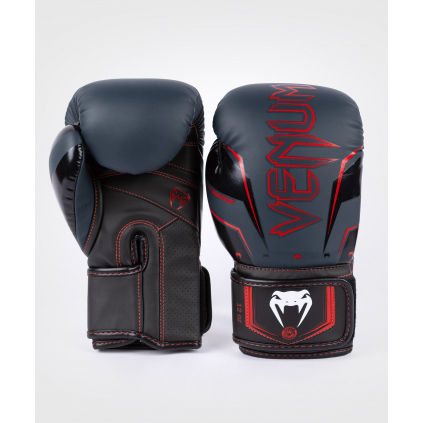Boxerské rukavice Venum Elite Evo - Navy/Black/Red