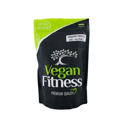 Vegan Fitness 100% RAW Konopný Protein 1kg - EXPIRACE 2/2024