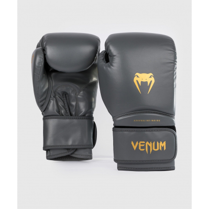 Boxerské rukavice Venum Contender 1.5 - Grey/Gold