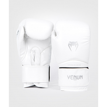 Boxerské rukavice Venum Contender 1.5 - White/Silver