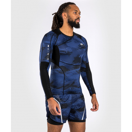 Rashguard Venum Electron 3.0 - dlouhé rukávy - Navy