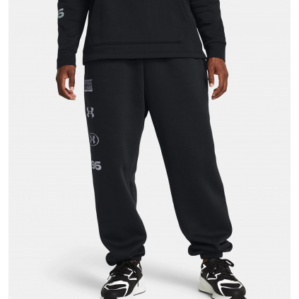 panske teplakove kalhoty under armour ua cerne f1