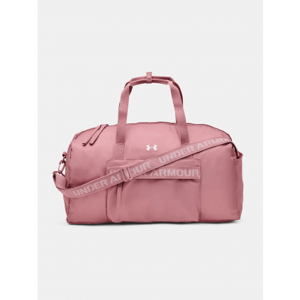 sportovni taska under armour ruzova pink favorite duffle f2