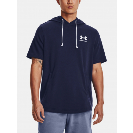 panska mikina under armour kratke rukavy navy rival terry f1