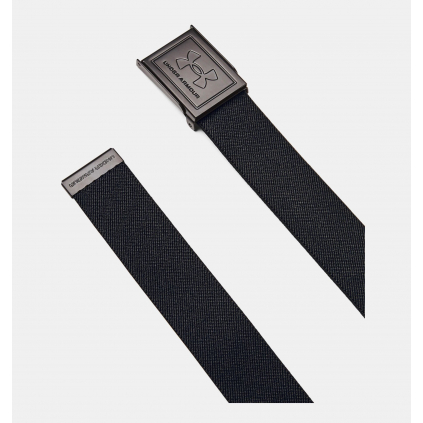 Pánský pásek Under Armour M Stretch Webbing Belt-BLK