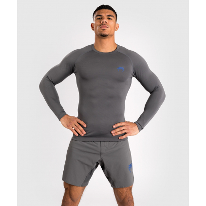 Rashguard Venum Contender - dlouhé rukávy - Grey (Velikost S)