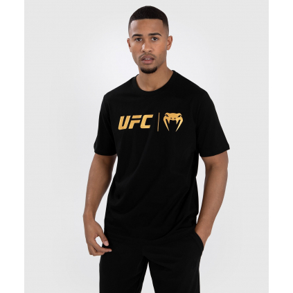 Pánské tričko Venum UFC Classic - Black/Gold
