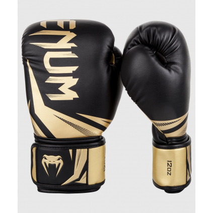 Boxerské rukavice Venum Challenger 3.0 - Black/Gold (Velikost 10oz)