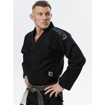 bjj kimono gi jiu jiutsu manto x5 black cerne f1