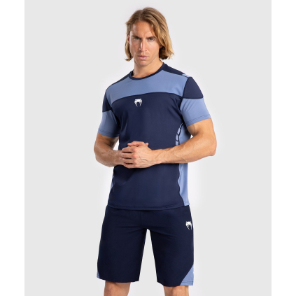 Pánské funkční Dry-Tech tričko Venum Tempest - Navy Blue/Blue (Velikost S)