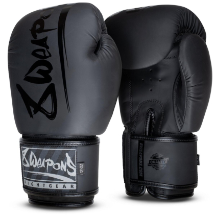 boxerske rukavice 8weapons unlimited2 cerne black f1