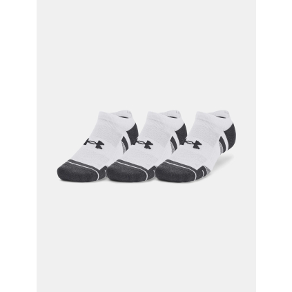 ponozky under armour unisex bile cerne f1
