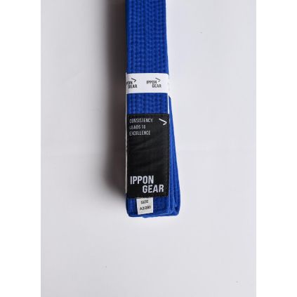 249355 bjj pasek belt ippongear white modry