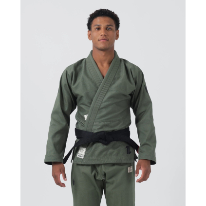bjj gi jiu jitsu kimono the one military green kingz f1