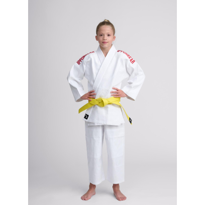 kimono judo gi ippongear nxt white red f1
