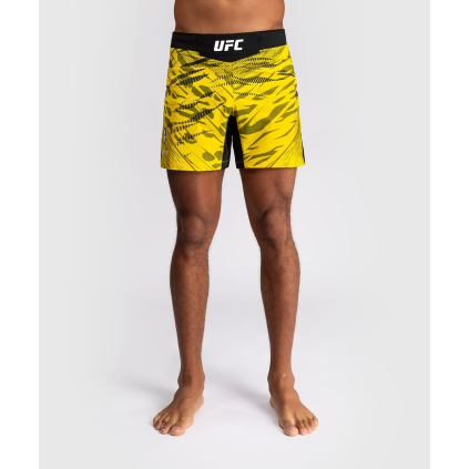 MMA šortky Venum UFC FUSION Authentic Fight Night - krátký střih - Yellow žluté (Velikost XXS)