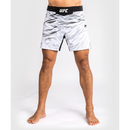 MMA šortky Venum UFC FUSION Authentic Fight Night - krátký střih - White (Velikost S)