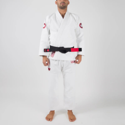 gi kimono bjj kingz classic3 2024 white bile f2