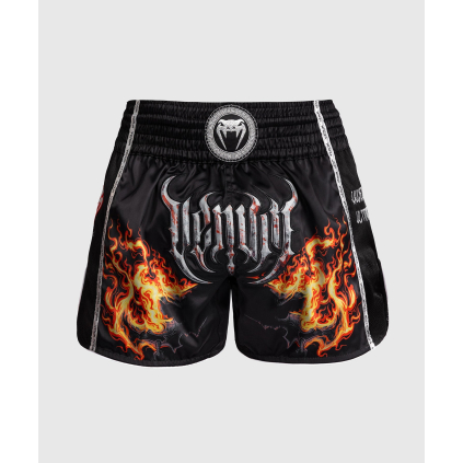 Muay Thai šortky Venum Gladiator 5.0 - Black/Neon Orange