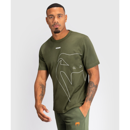 Pánské tričko Venum Giant Connect - Army Green (Velikost XXS)
