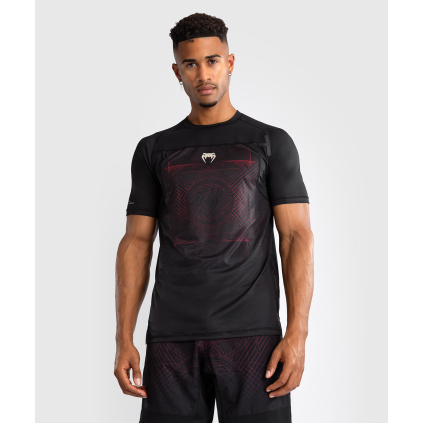 Pánské funkční Dry-tech tričko Venum G-Fit Air - Deep Black / Fire Red (Velikost XXS)
