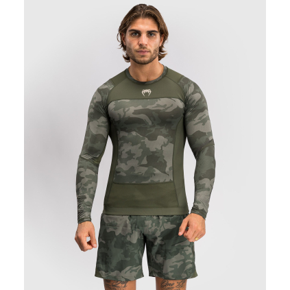 Rashguard - funkční triko Venum G-Fit Air - dlouhé rukávy - Army Camo