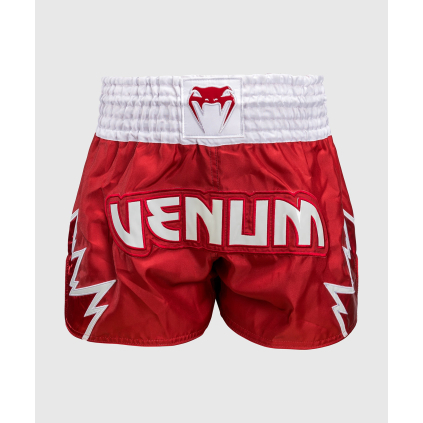 Muay Thai šortky Venum Inferno - Red/White (Velikost S)