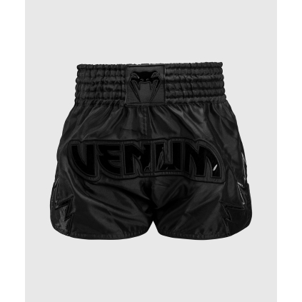 Muay Thai šortky Venum Inferno - Black/Black