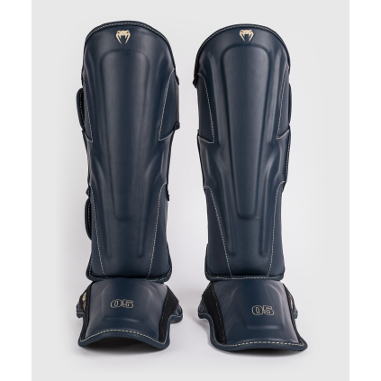 Chrániče holení a nártů Venum IMPACT EVO - Icy Blue (Velikost M)