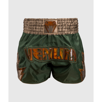 Muay Thai šortky Venum Inferno - Khaki/Bronze
