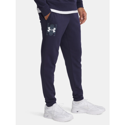 panske teplaky under armour rival logo navy f1