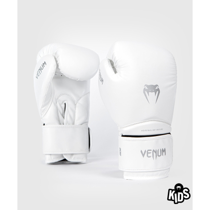 DĚTSKÉ boxerské rukavice Venum Contender 1.5 - White/Silver (Velikost 4 oz)