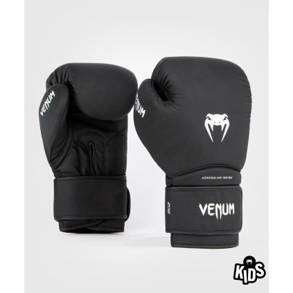 DĚTSKÉ boxerské rukavice Venum Contender 1.5 - Black/White (Velikost 4 oz)