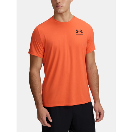 panske tricko under armour heatgear fitted oranzove f1