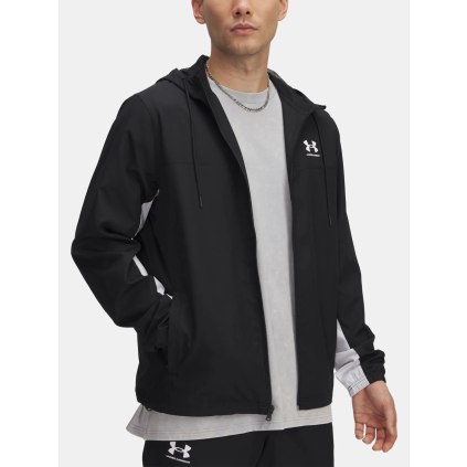 panska bunda under armour windbreaker cerna f1