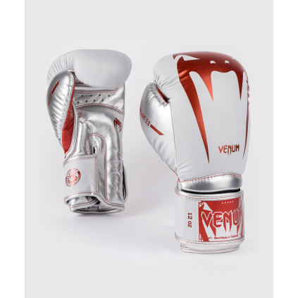 Boxerské rukavice Venum Giant 3.0 - Red/Silver - Special Edition