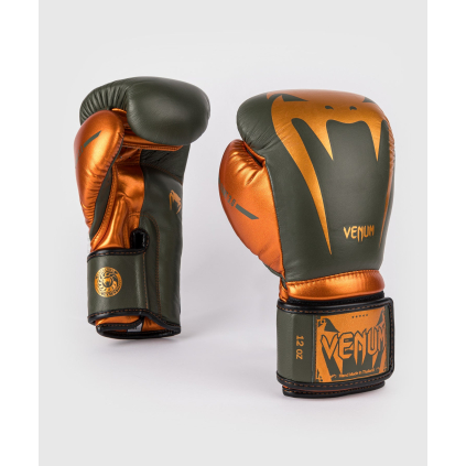 Boxerké rukavice Venum Giant 3.0 - Khaki/Bronze - Special Edition (Velikost 10oz)