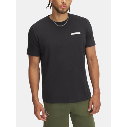 panske triko tricko under armour ua cerne strip logo f1