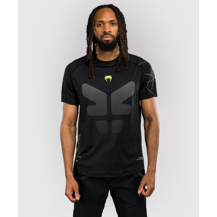 Pánské funkční Dry Tech tričko Venum Training Camp 4.0 - Black/Neon Green